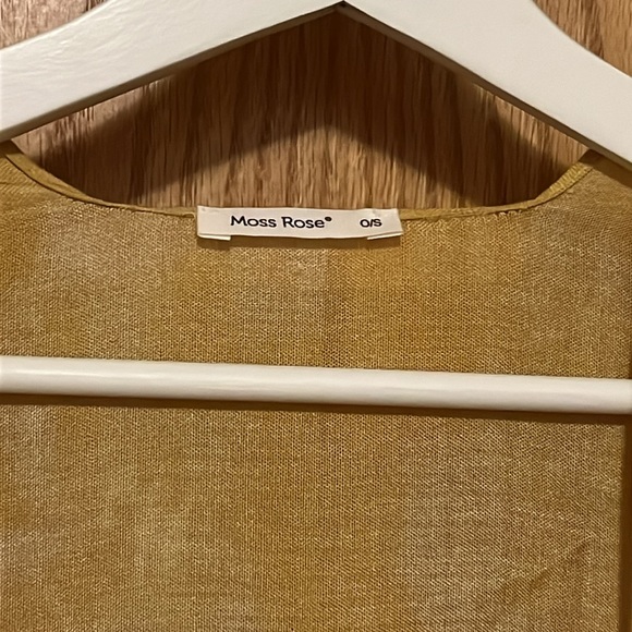 New! Moss Rose LightWeight Duster, One Size - Picture 2 of 4